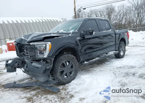 2023 Ford F-150 Lariat из США, поврежденный, VIN 1FTFW1E88PFD31428